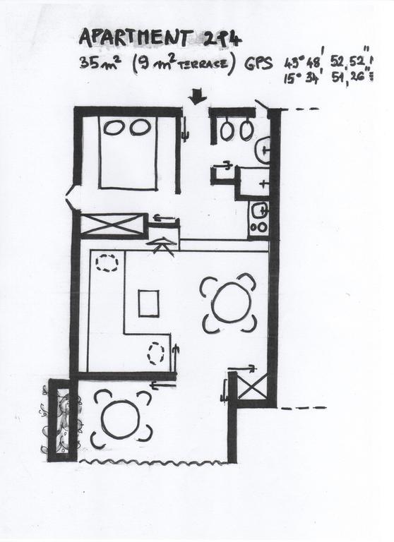 מורטר Apartments Sanda מראה חיצוני תמונה